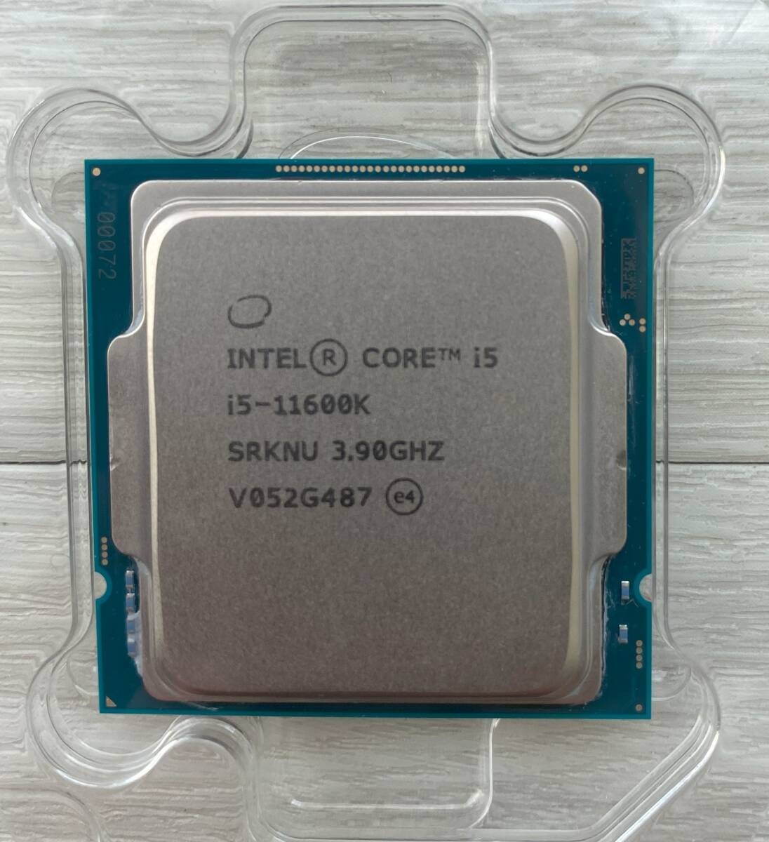 CPU Intel Core i5 11600K インテル BIOS,CPU-Z,CPU診断ツール、Cineベンチで確認済み です。_画像1