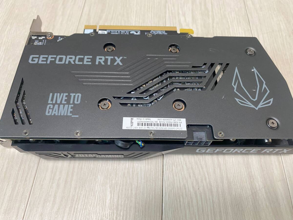 Nvidia GeForce RTX 3060 Twin Edge OC 12GB ZOTAC (ゾタック) ベンチマーク３種類完走、GPU-Zで確認ずみの画像4