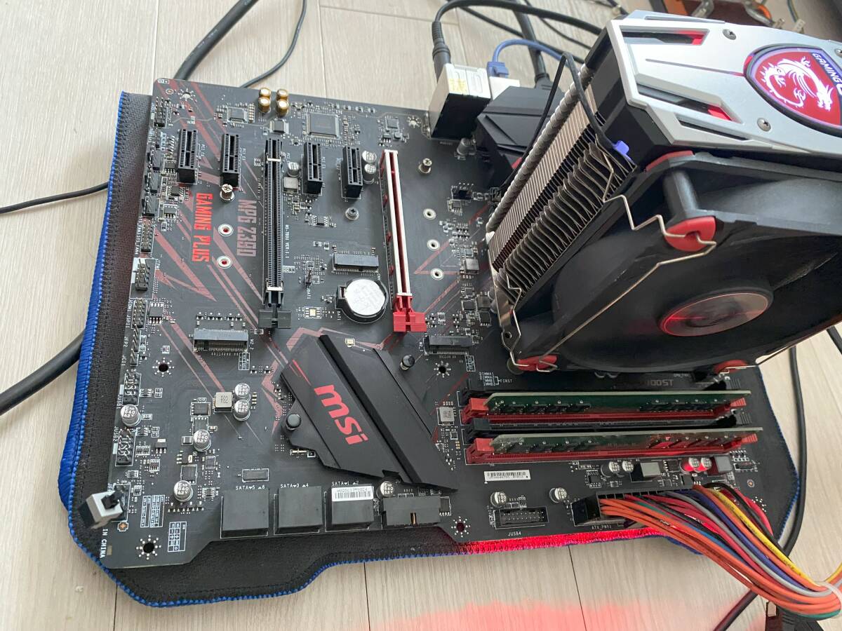 MSI MPG Z390 GAMING PLUS LGA1151対応 ATXマザーボード WIN11対応 おまけで、CPUクーラー、プロダクトキー付き の画像7