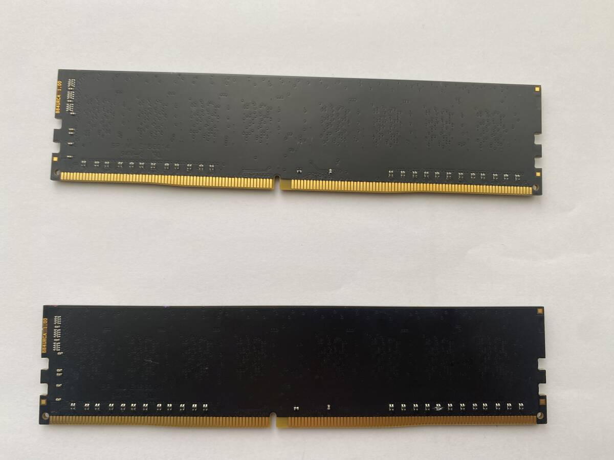 GSKILL DDR4-2666 16GB　8GB×2枚組 普通のデスクトップパソコン用メモリ（ノート、サーバー用ではありません）memtest86で確認済み_画像3