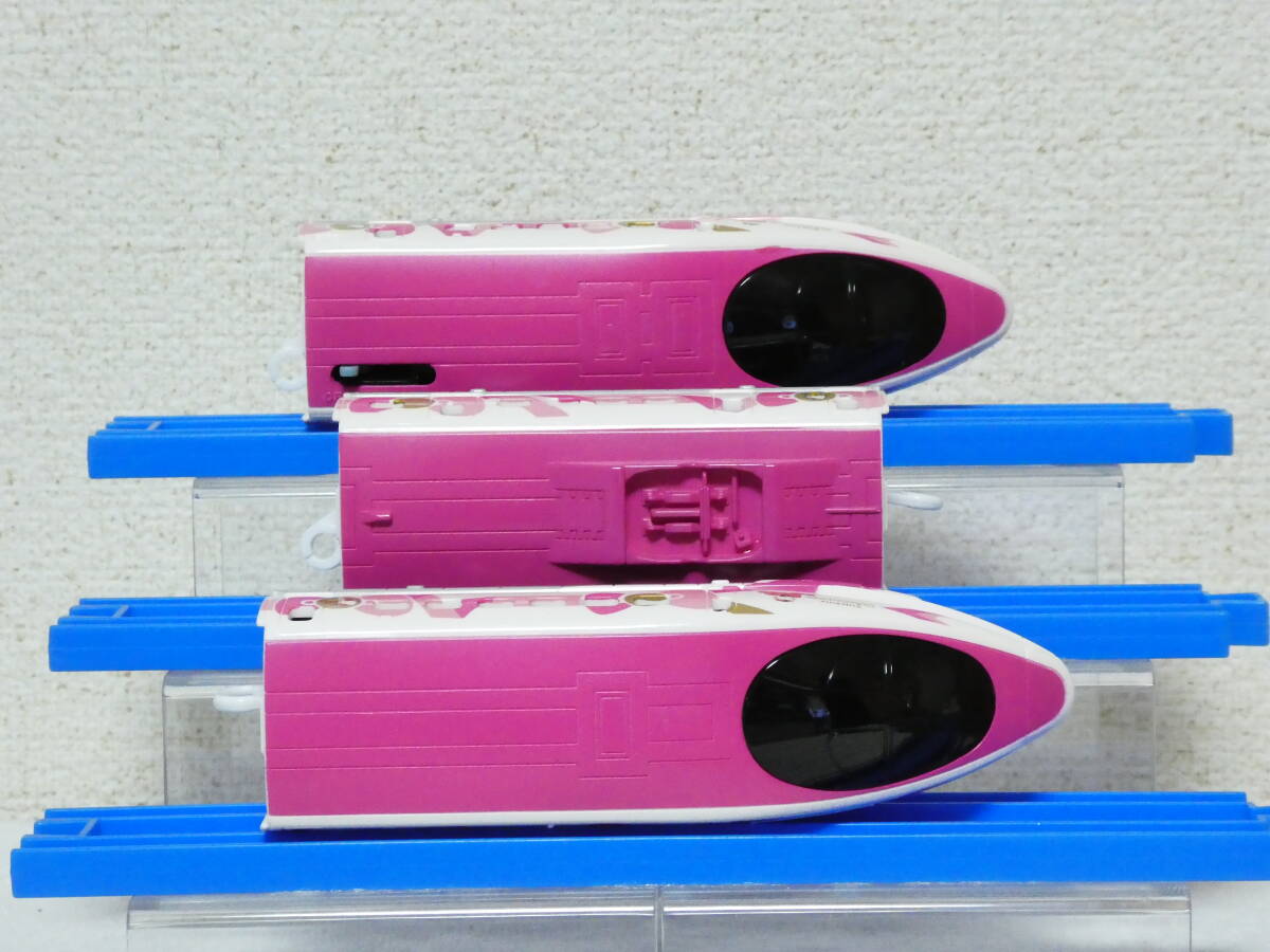 プラレール『S-18 ハローキティ新幹線 500系 JR西日本 清掃・整備・動作確認済み 中古品』_画像4
