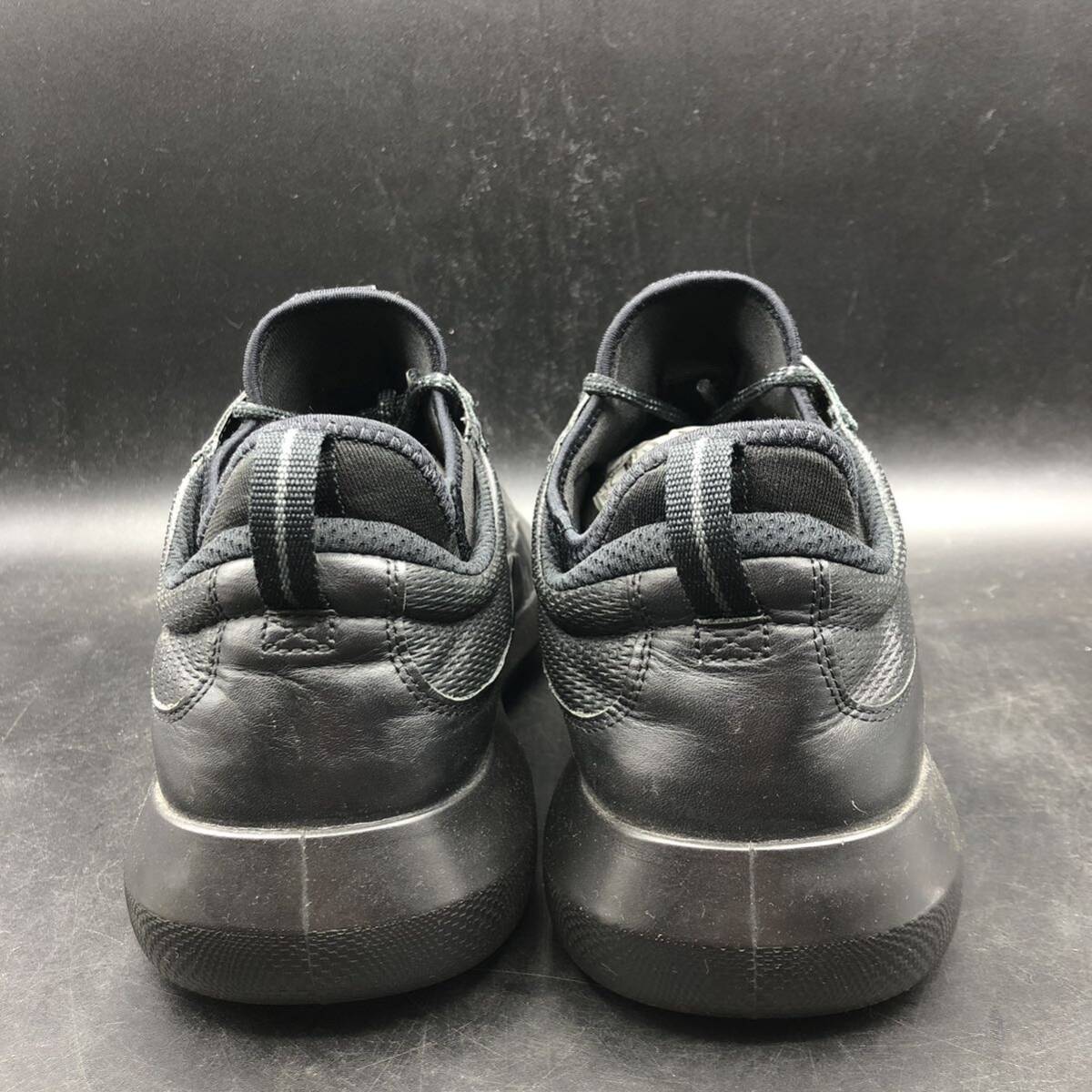 M2665 superior article ecco eko - sneakers shoes men's 43/26.5~27.0cm corresponding black black thickness bottom 