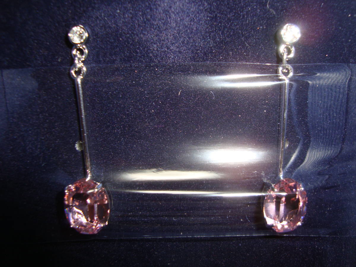  prompt decision * new goods *SWAROVSKI* Swarovski * pink earrings *5101232
