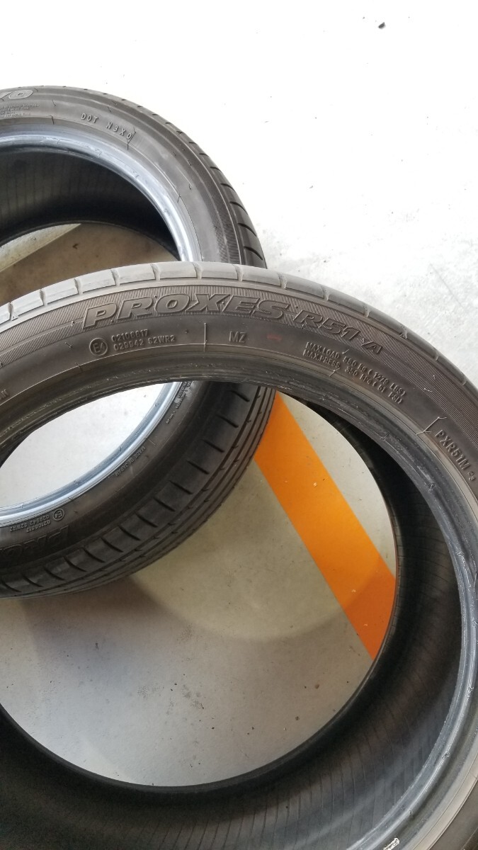 18インチ トーヨータイヤ プロクセス TOYO PROXES 215/45R18 89W 4本 夏タイヤ の画像2