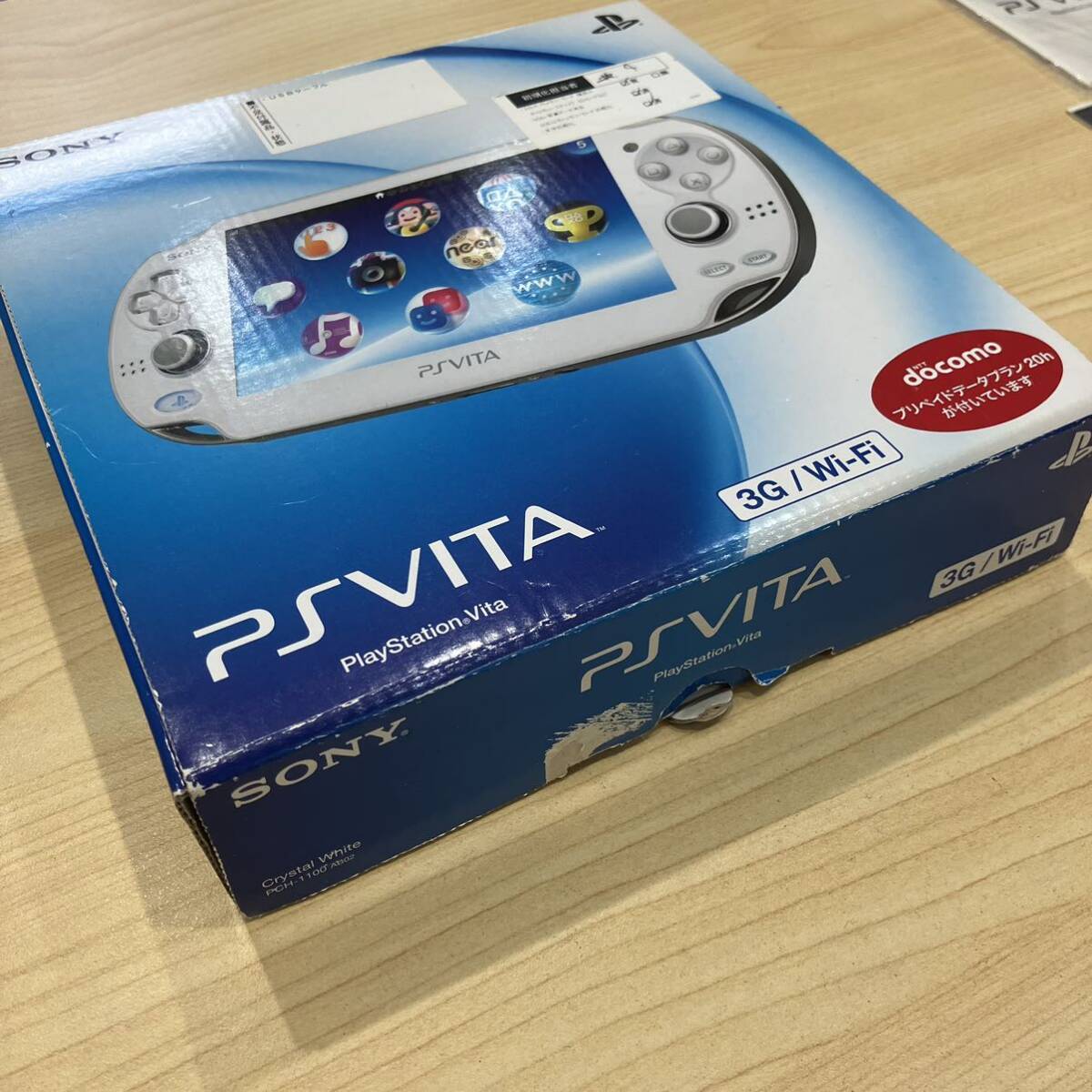 SONY ソニー PSVITA PSヴィータ PlayStation pch-1100 AB02 クリスタルホワイトの画像2