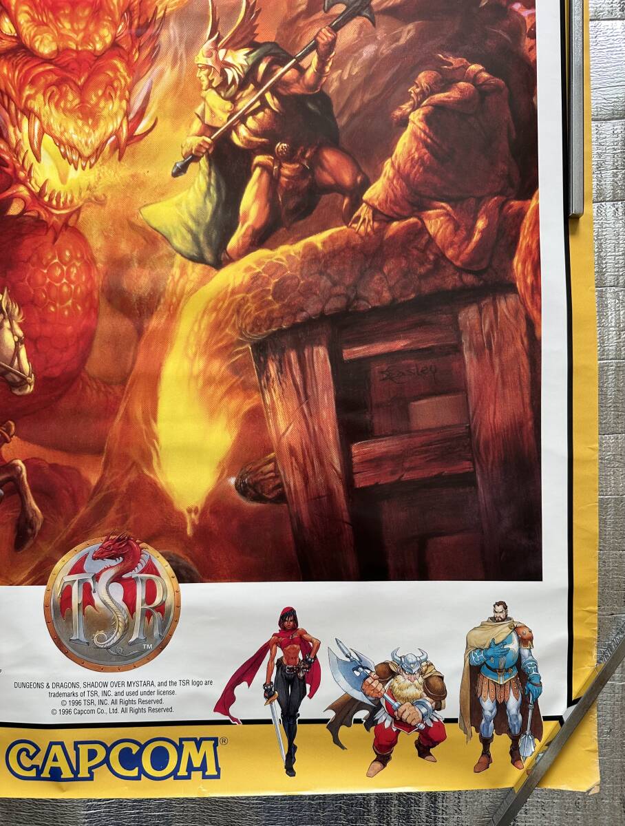 カプコンDungeons&Dragons SHADOW OVER MYSTARA ポスターの画像5