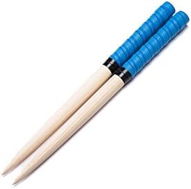  blue chopsticks fraxinus lanuginosa wooden bat material repulsion power piece . exist wood grain 350mi Lee 20 millimeter blue color 