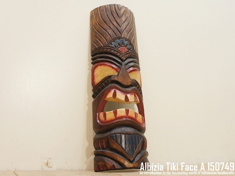 Tikitiki surface A tree carving south .. Asian miscellaneous goods Bali hand made burr miscellaneous goods hand carving Hawaiian miscellaneous goods . except .!? ornament interior mask mask 