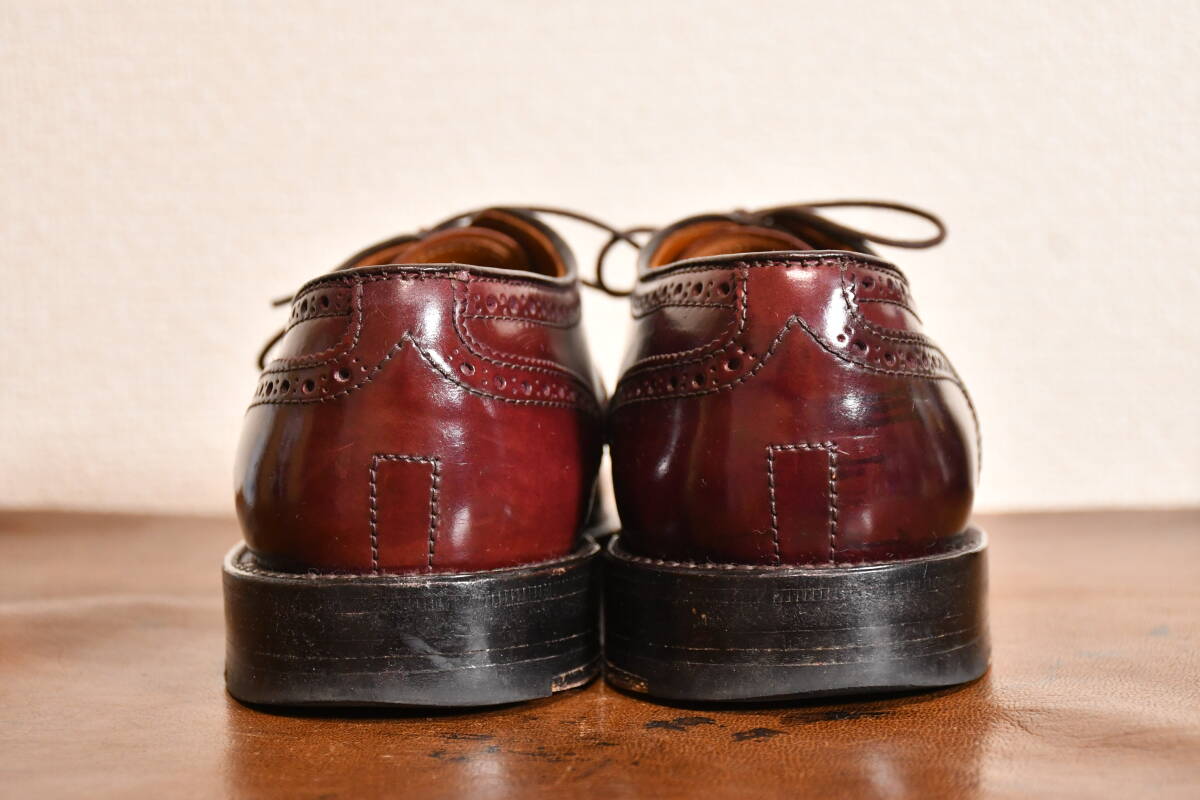 【美品】ALDEN オールデン #2145 cordovan 7B/D 25cm_画像4