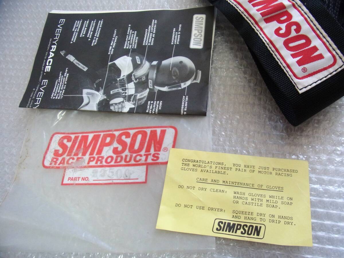 シンプソン SIMPSON 3インチ 5P 5点式シートベルト ブラック ターンバックル 書類 箱付き レーシングハーネス USA サーキット ドラッグ_画像8