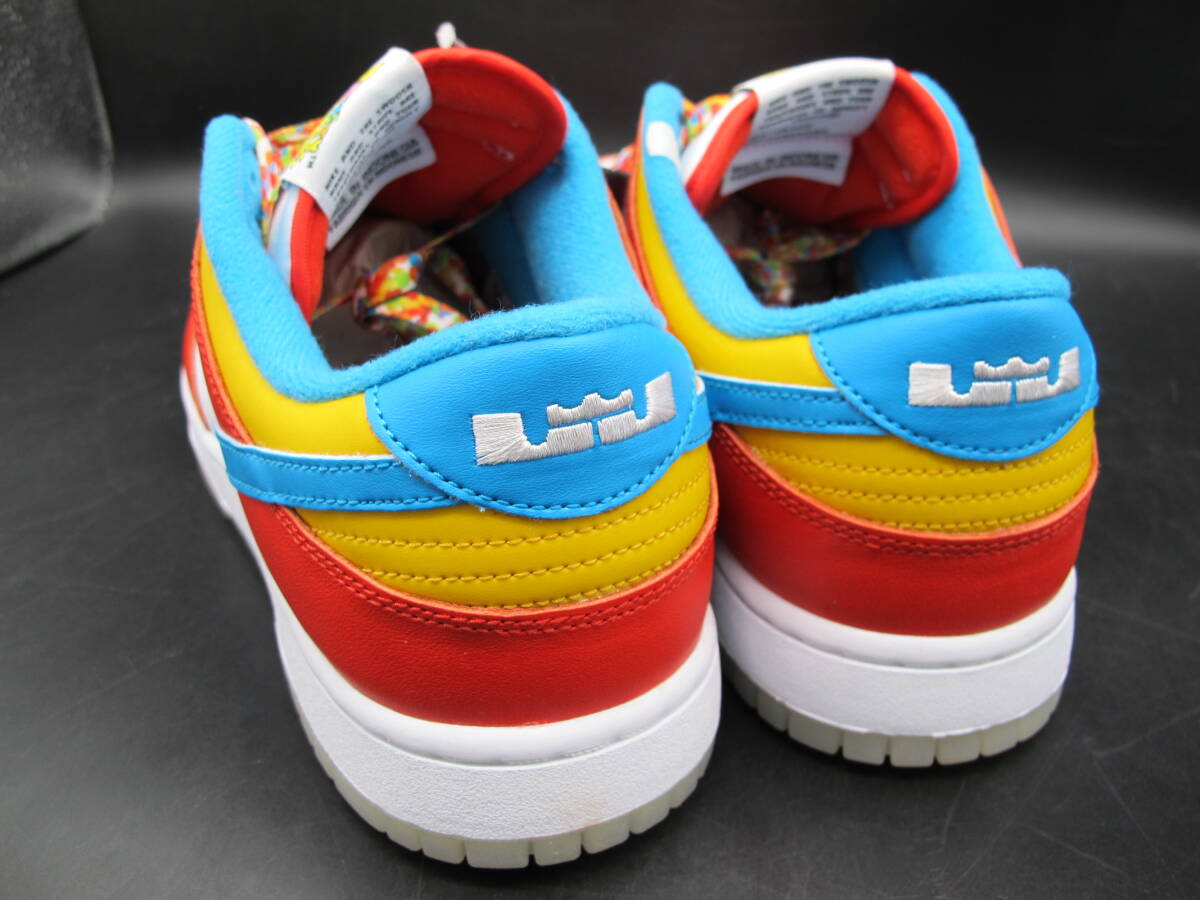 NIKE ナイキ DUNK LOW QS ダンクロー FRUITY PEBBLES USA10/28㎝【未使用保管品】DH8009 600の画像7