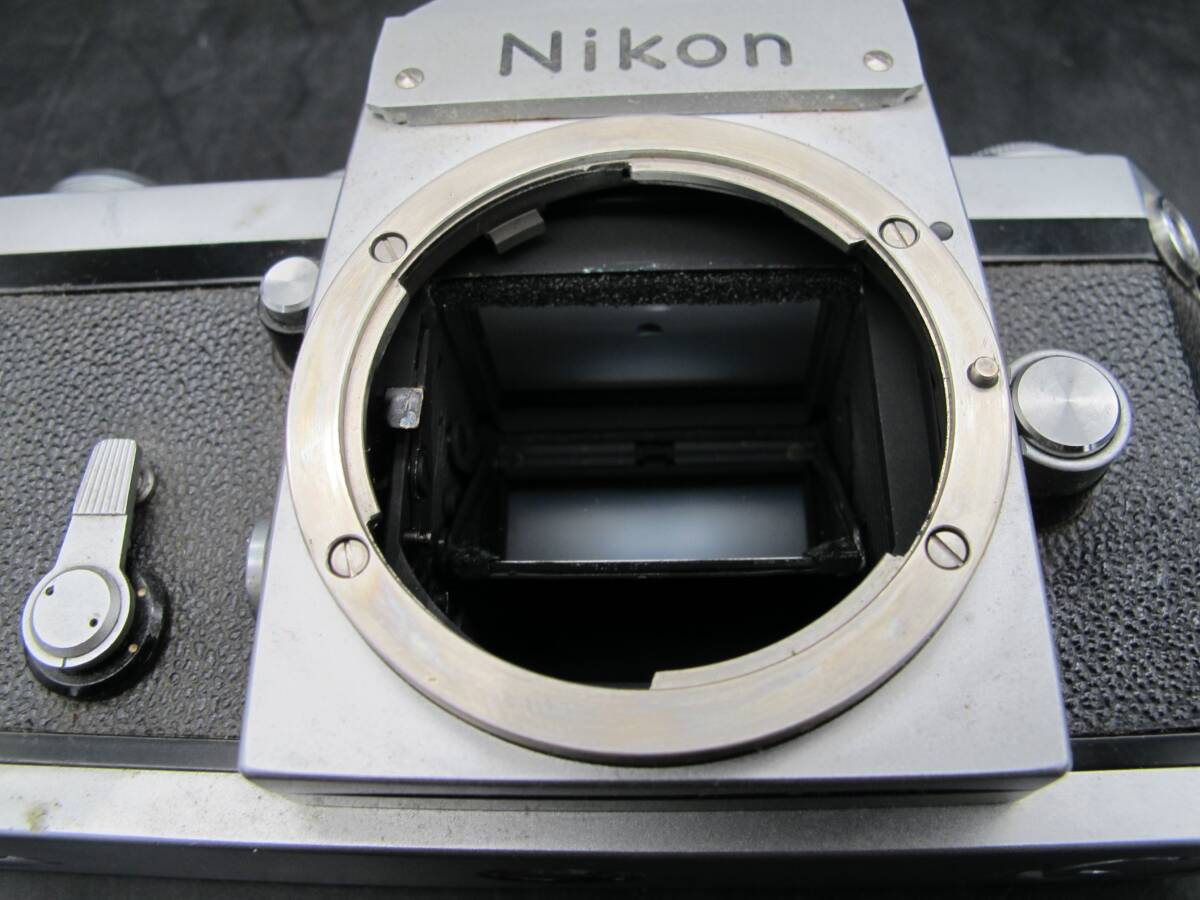 Nikon ニコン F フィルムカメラ/NIKKOR-S f = 50㎜ 1:1.4 No.673314/NIKKOR-P f = 105㎜ 1:2.5 No.161268の画像8