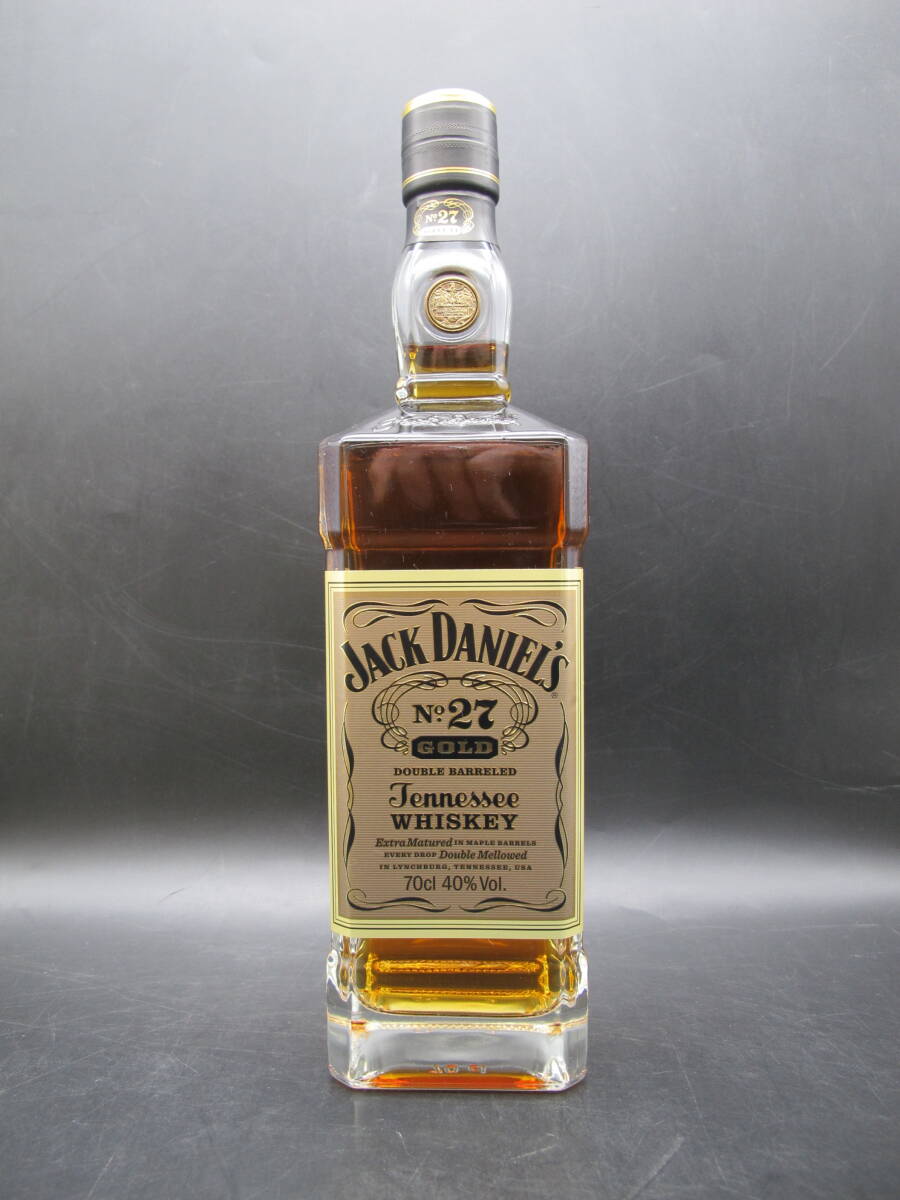 JACK DANIELS ジャックダニエル No.27 GOLD テネシーウイスキー 700ml 40%【未開封品】古酒の画像2