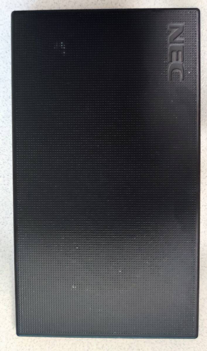 【送料無料】動作確認済 NEC SIMフリー モバイルルーター MR04LN ブラック PA-MR04LN 3B バッテリー付 デュアルSIMの画像2