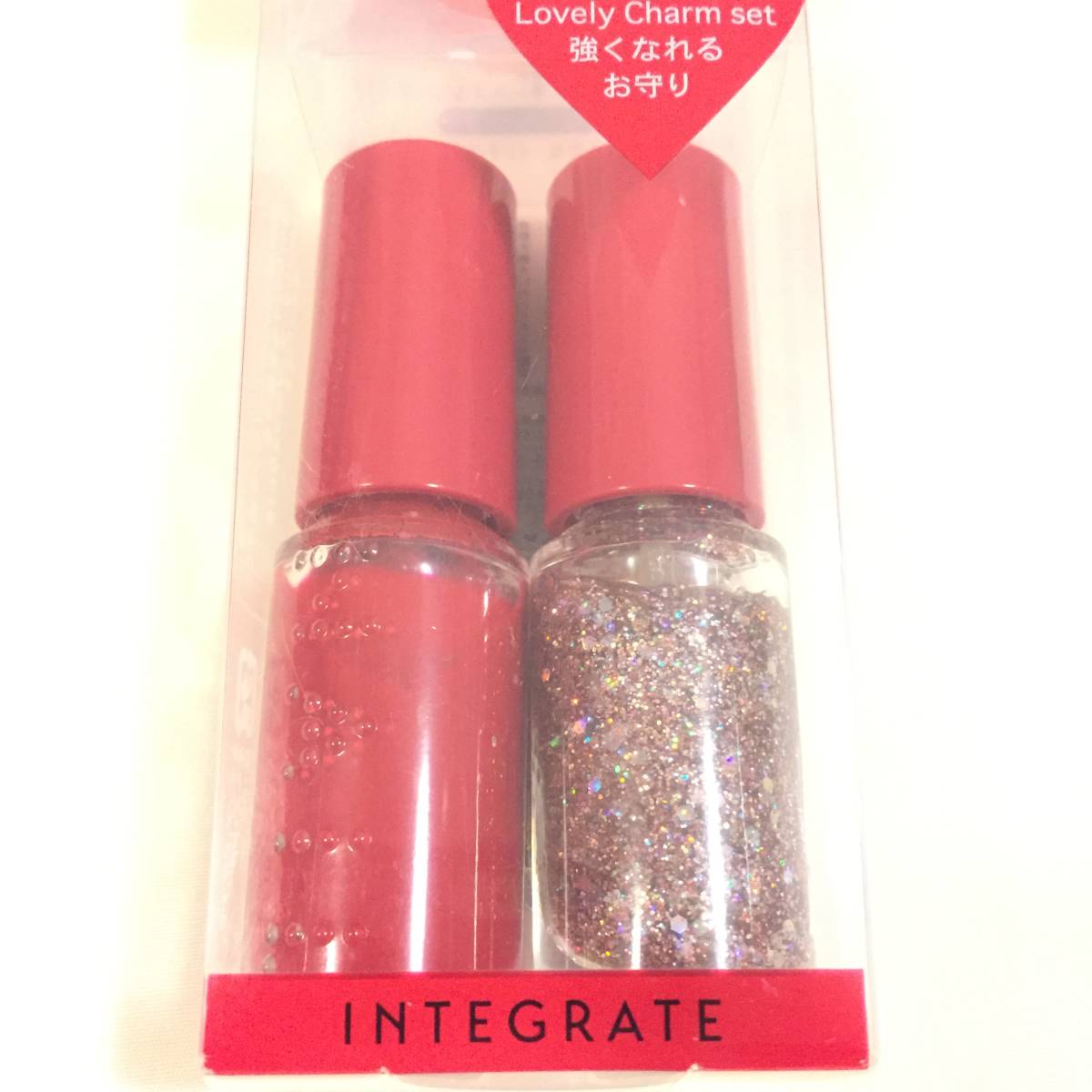  new goods limitation *INTEGRATE ( Integrate ) girl meets girl ne-ruz& ring ① Lovely Charm set (ne-ru color )* nails manicure 