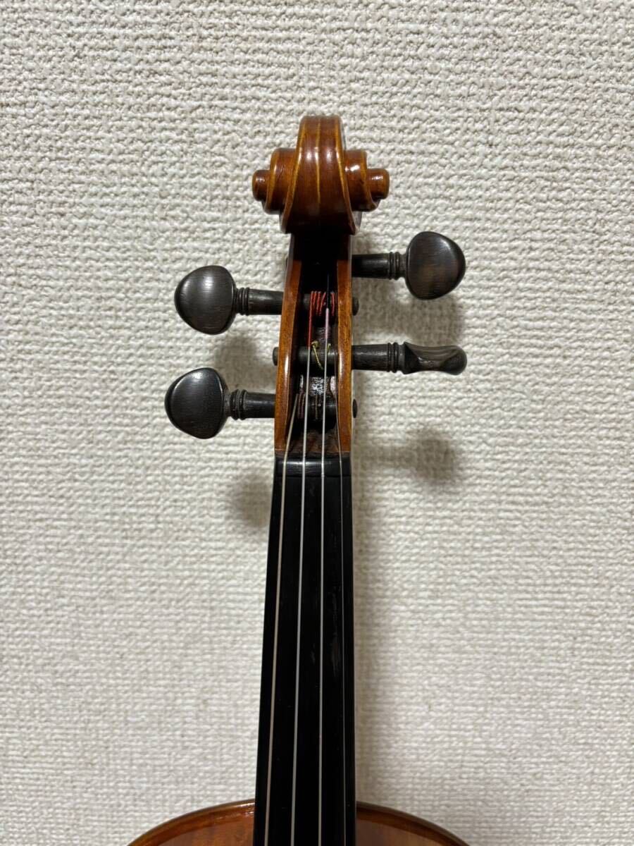 4/4サイズ FERDINANDO GARIMBERTI Milano 1926 ラベルのついたバイオリン 真贋不明 弓付きの画像3