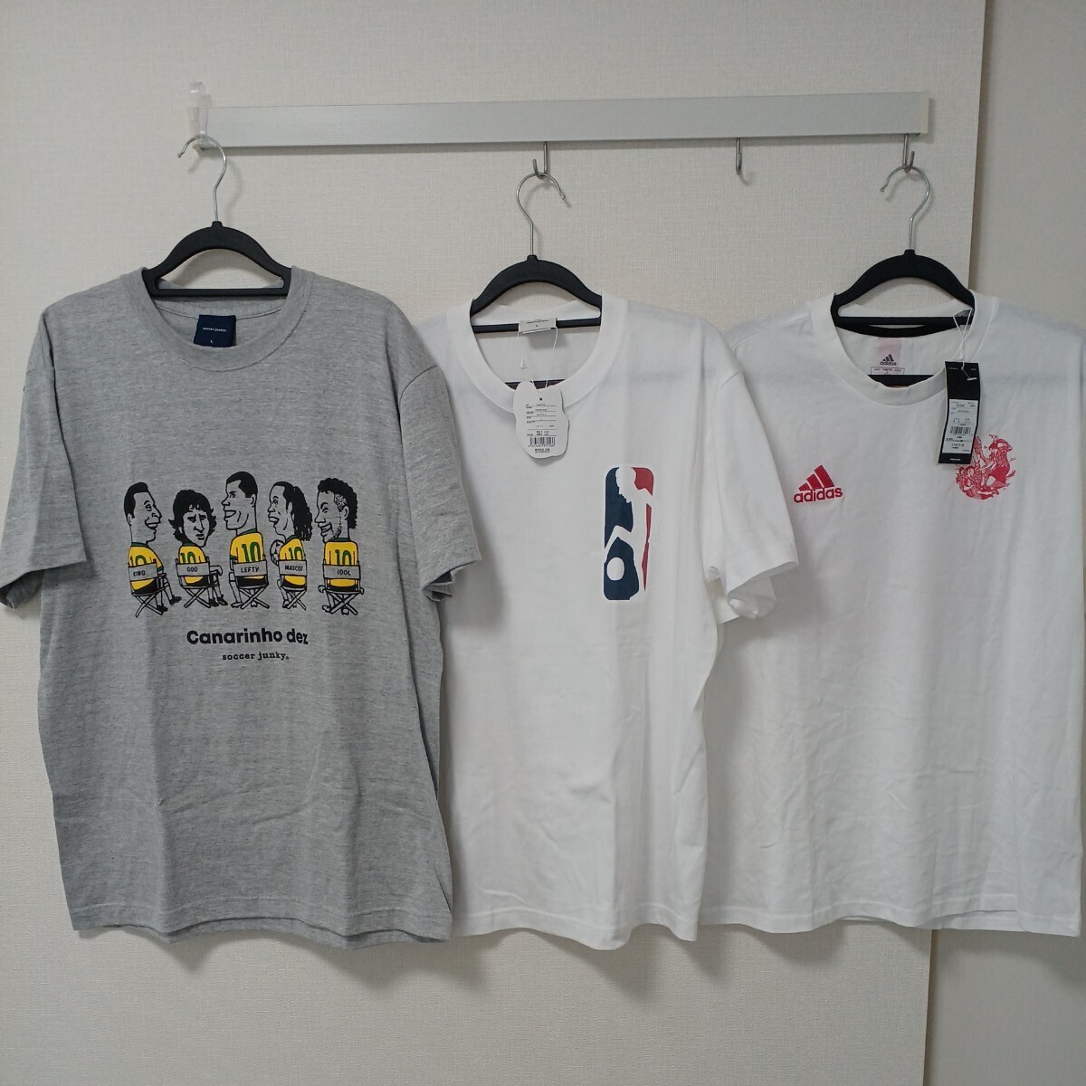 新品！美品！ サッカージャンキー スウェット Tシャツ セットアップ ウェア 七点セット 総額￥６万円の画像9