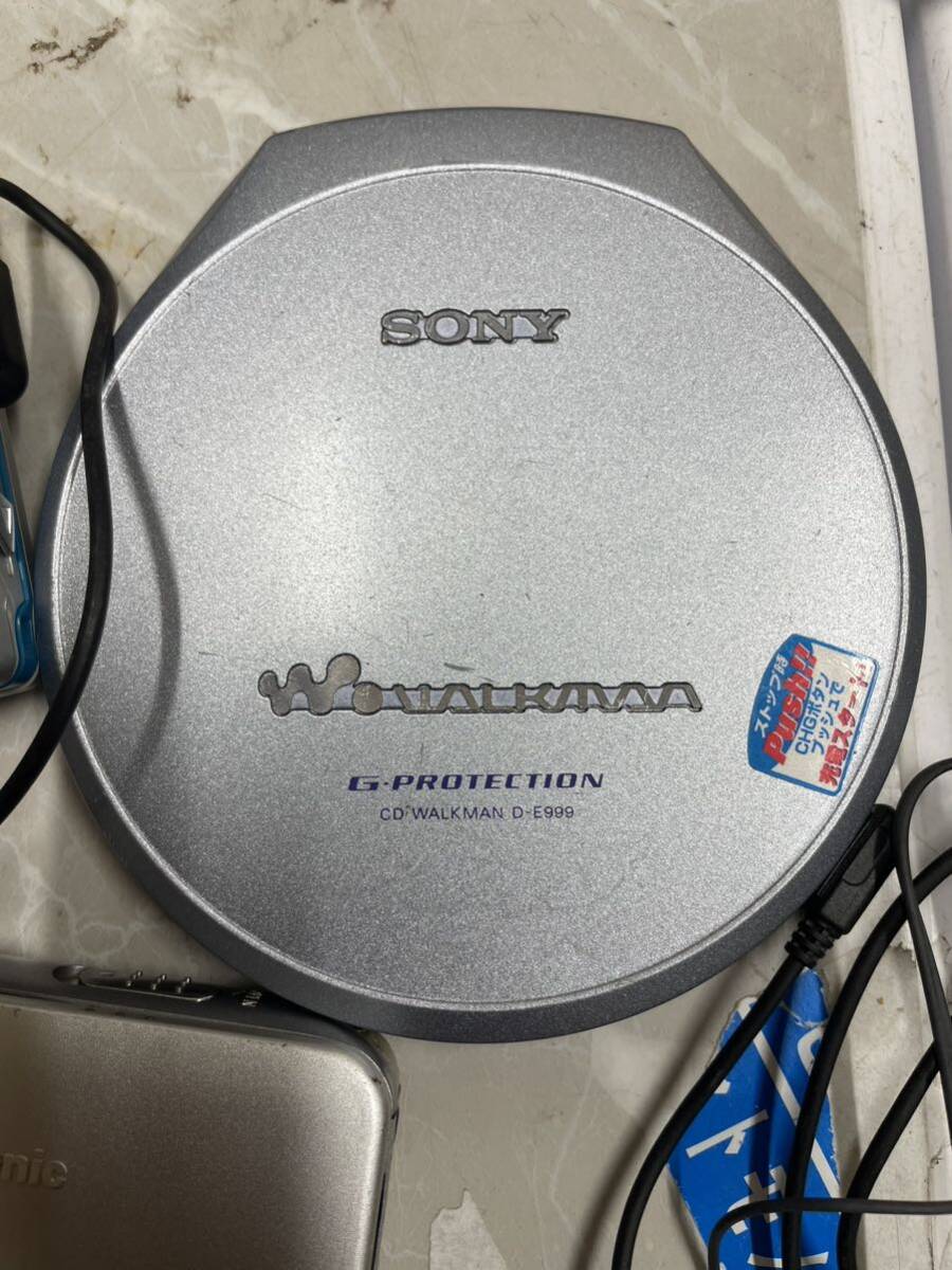 SONY ソニー WALKMAN CDウォークマン カセットウォークマン カセットプレーヤー オーディオ機器 ???まとめてジャンクの画像4