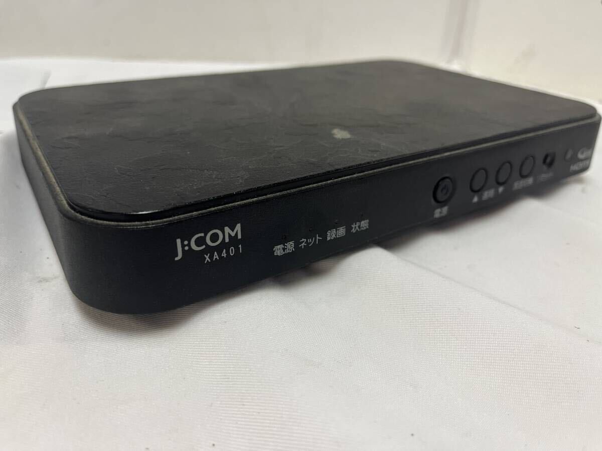 【ジャンク】J:COM HUMAX デジタルチューナー HUMAX WA-8600＋セットトップボックス JCOM XA401＋IODATA ハードディスク HDCZ-UT2KB◆M0680の画像5