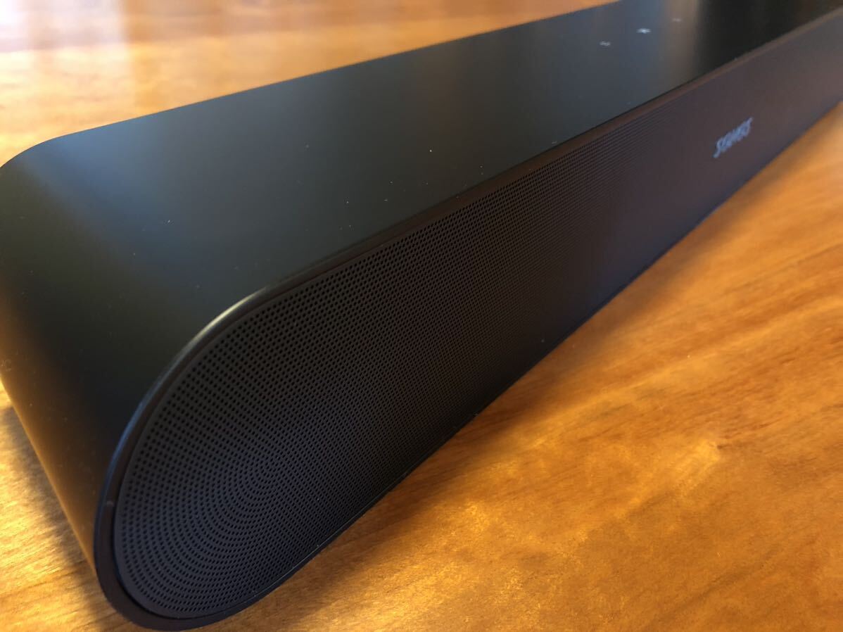 サウンドバー SONOS RAY ブラック 黒 ソノス レイ 中古 付属品完備 スマートスピーカー Apple AirPlay2対応_画像3