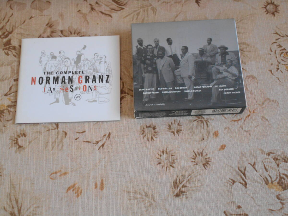 　ノーマン・グランツ / コンプリート・ノーマン・グランツ・ジャム・セッション / 5CD BOX 保存盤_画像2