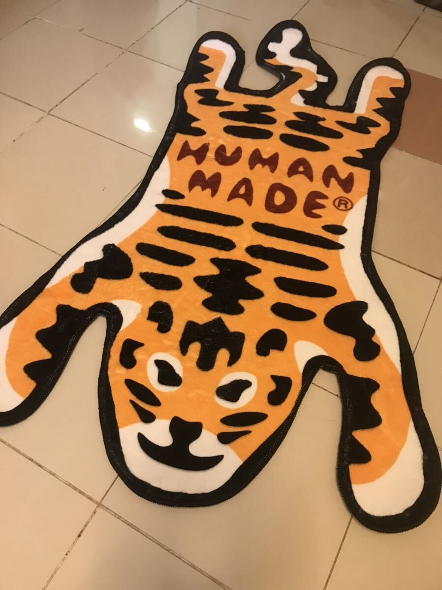 ヒューマンメイド ヒューマンメード タイガー トラ ラグ ラグマット HUMAN MADE 2020FW TIGER RUG SMALL 検索 メディコム・トイ KAWS の画像5