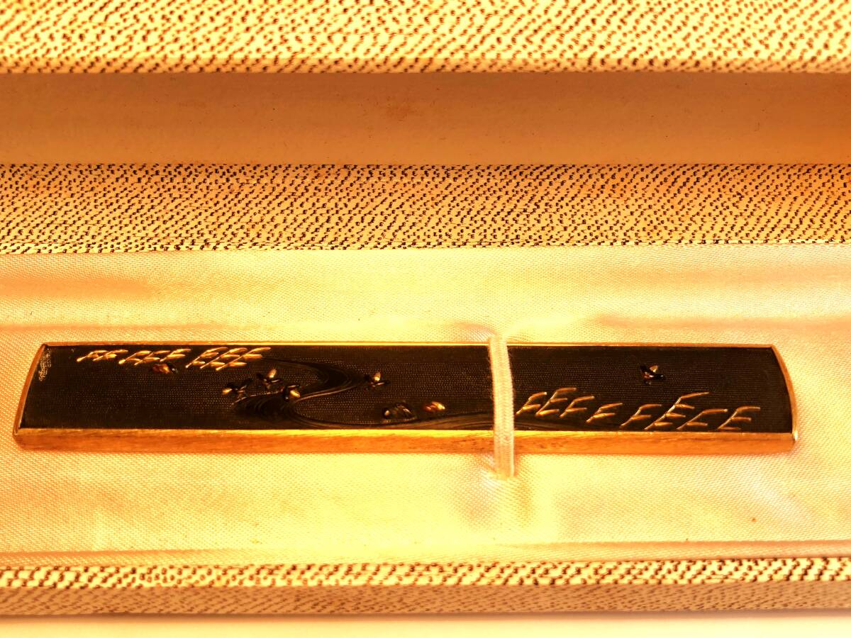 [ curtain end gold put on small pattern sack ] Matsushita . origin . work Kiyoshi ... map ..N1222K