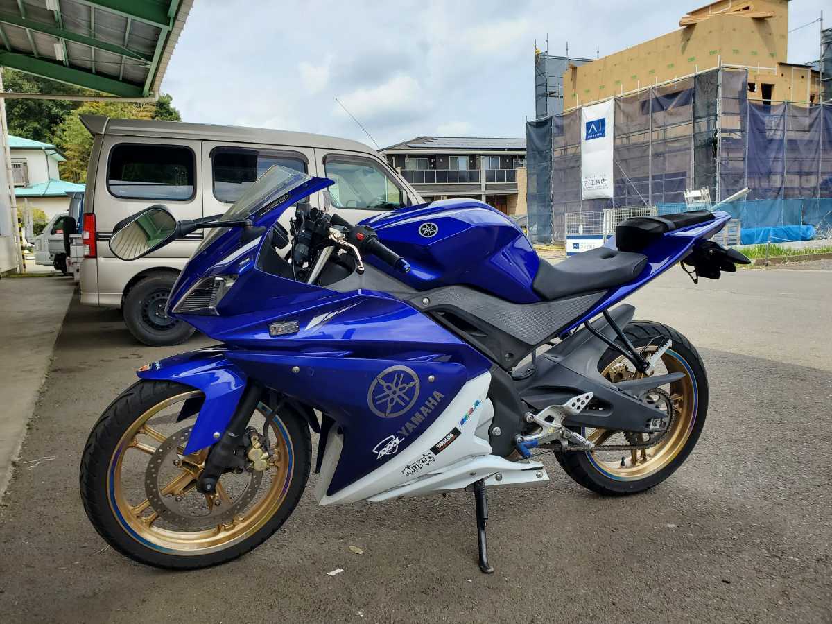 格安 YZF-R125 24855ｋｍ R125 セル始動 VG5RE の画像1