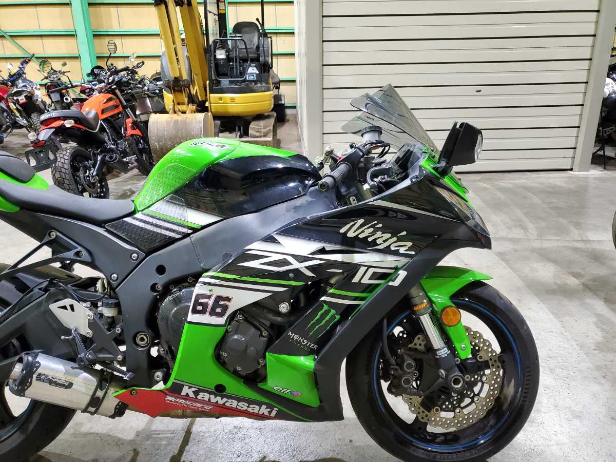 格安　ZX-10R　セル始動　13356ｋｍ　平成24年式　JKAZXC　10R　ZX10R　_画像3