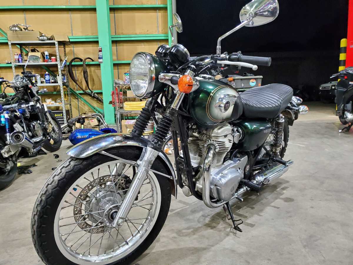 格安 EJ800A W800 セル始動 11654ｋｍ 平成23年式 W650の画像1