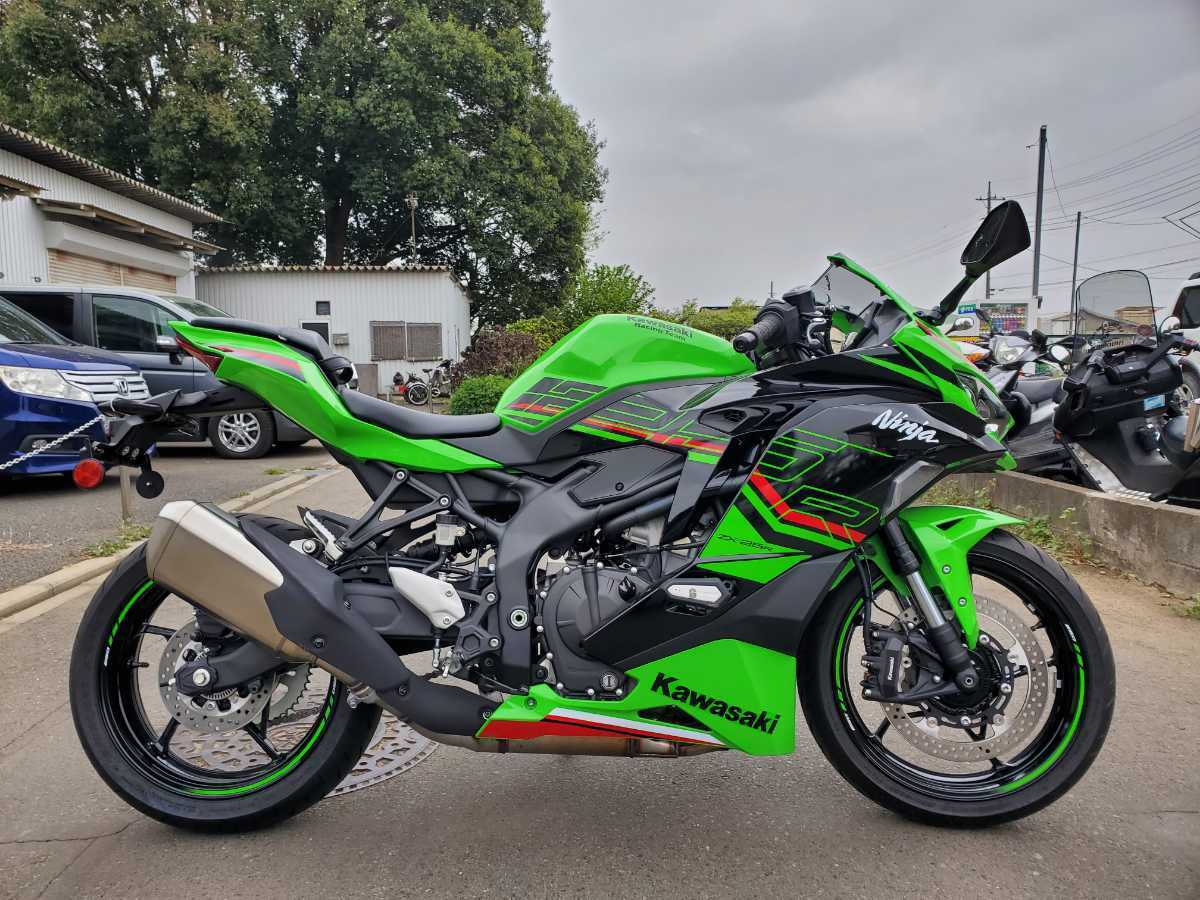 格安 ZX-25R 現行モデル KRT 2024年モデル ZX250H型 セル始動 ABS付 285ｋｍ ZX25R SEモデル クイックシフター付 の画像2