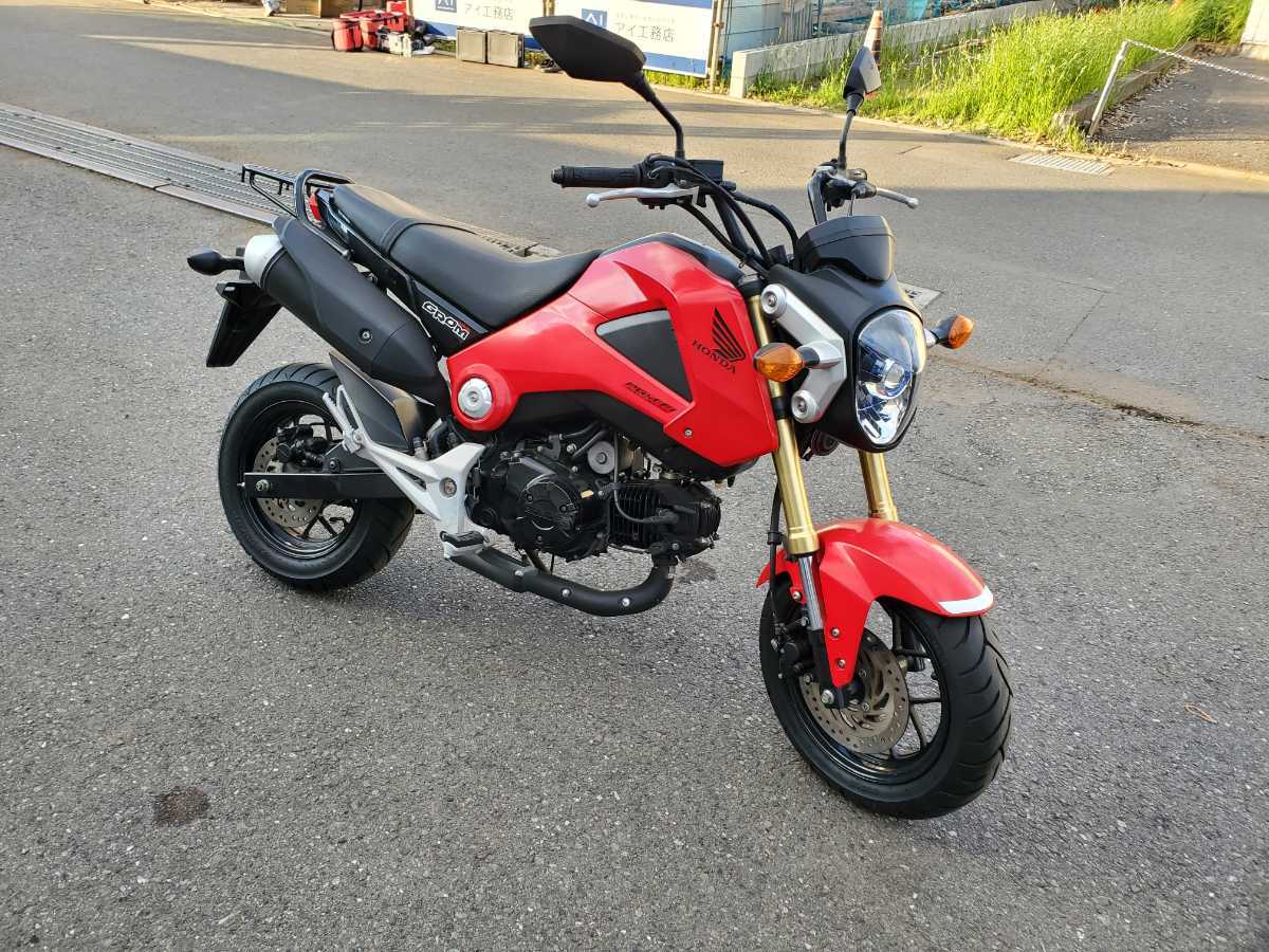 格安 グロム JC61 セル始動 13522ｋｍ GROM125  の画像1