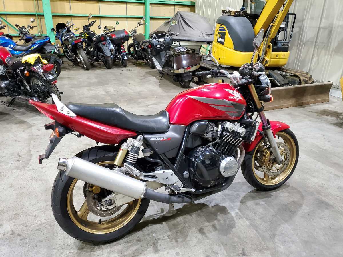 格安 NC39 CB400SFV VTEC スペックⅢ セル始動 71915ｋｍ 平成17年式 車検R6年8月の画像3