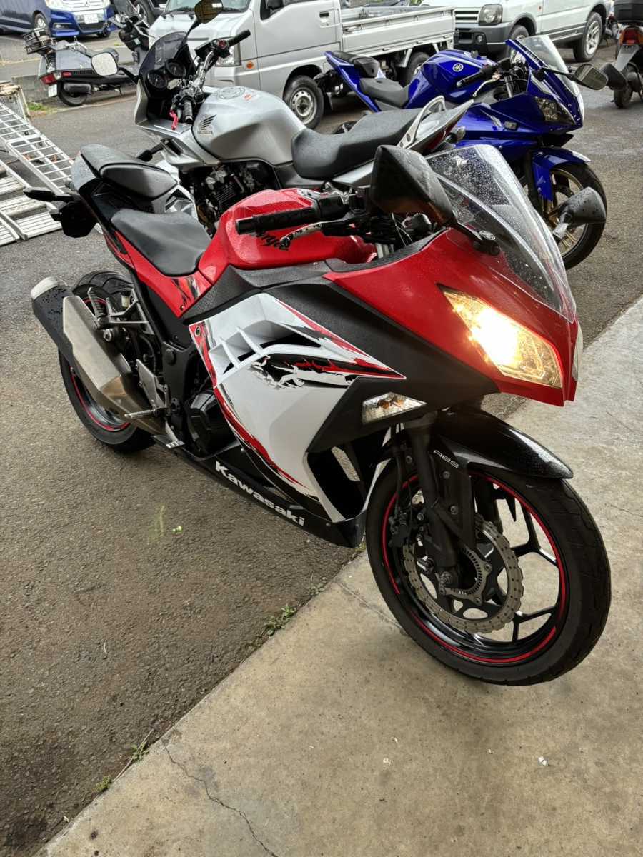 格安　EX250L　ニンジャ250　NINJA250　38988ｋｍ　セル始動　_画像2