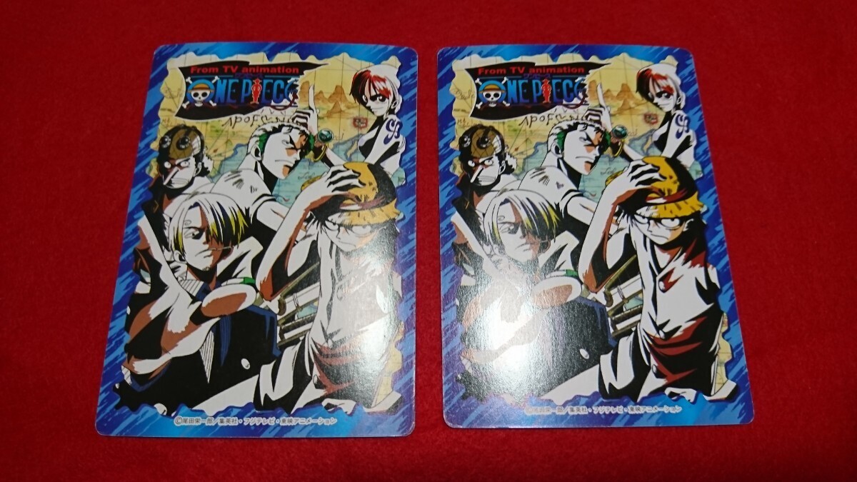 希少絶版 正規極美品 計16枚】ワンピース ONE PIECE 丸昌 希少絶版 正規極美品 計16枚】ワンピース ONE PIECE 丸昌