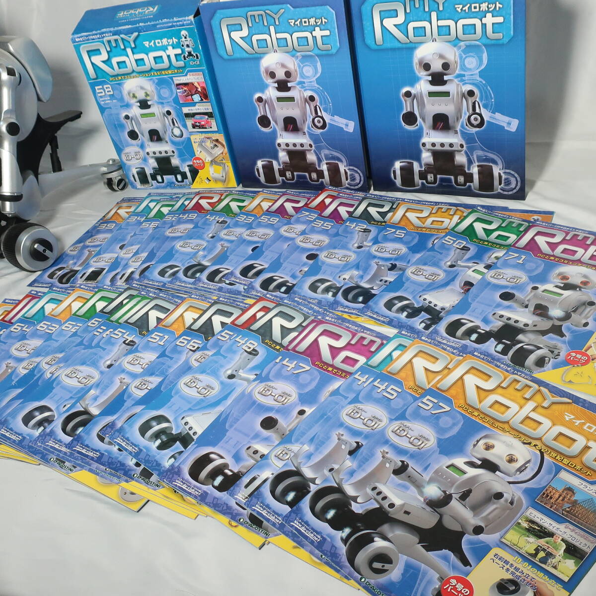 デアゴスティーニ 週刊マイロボット MyRobot ID-01 解説本付き ジャンク/120サイズ