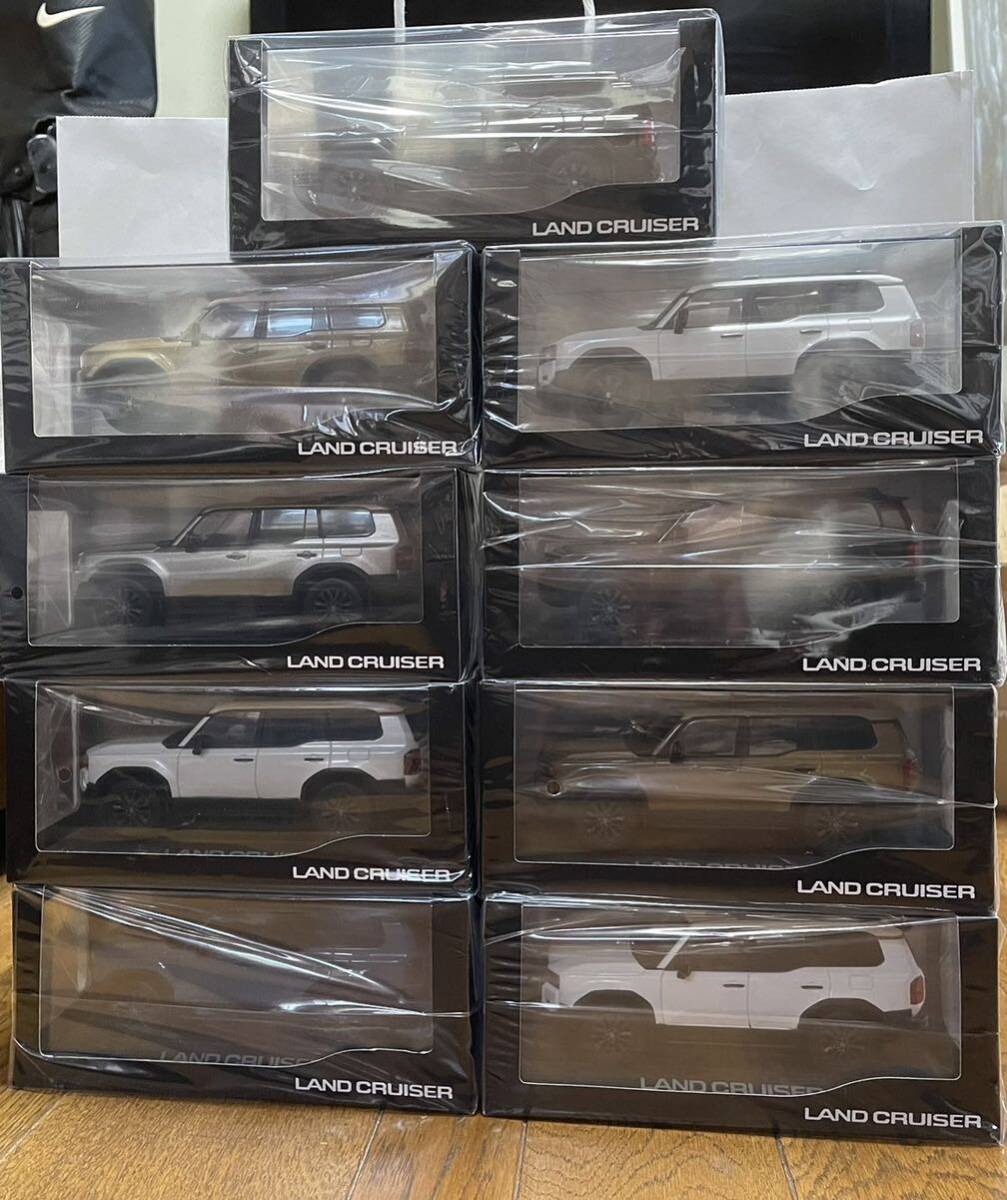  Toyota Land Cruiser 250 minicar 1/30 color sample Land Cruiser FirstEdition Sand gray white black bronze blue 