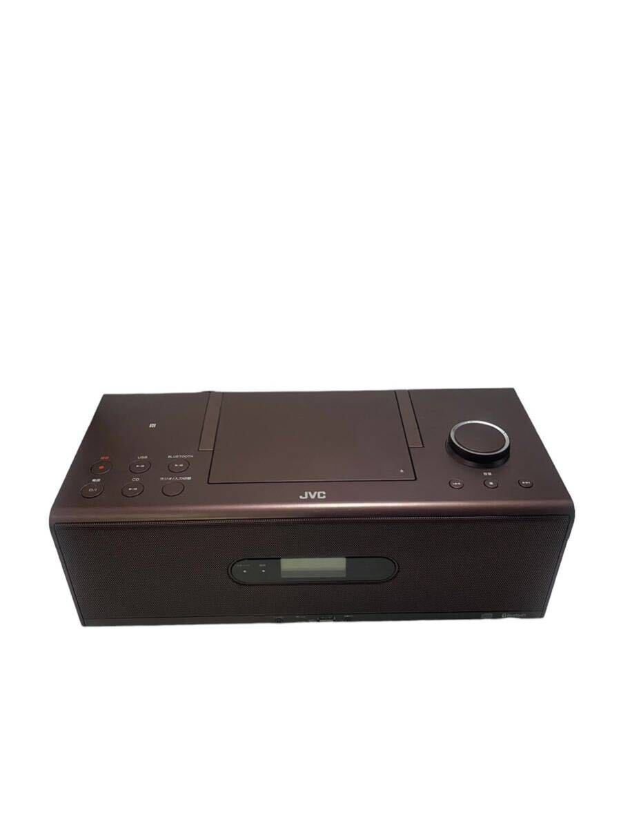 Y-384【通電◯JVCケンウッド　RD-W1 CDポータブルシステム　2017年製　ラジオ　CDプレーヤー】 _画像1