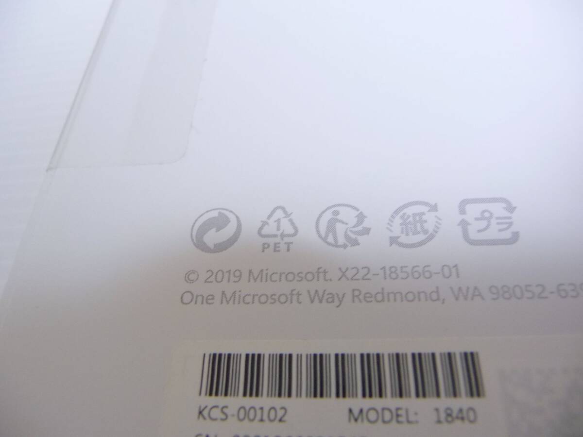 ◆新品未開封 Microsoft マイクロソフト (日本語キーボード/トラックパッド) KCS-00102 [Surface Go Signature タイプ カバー レッド] 保付