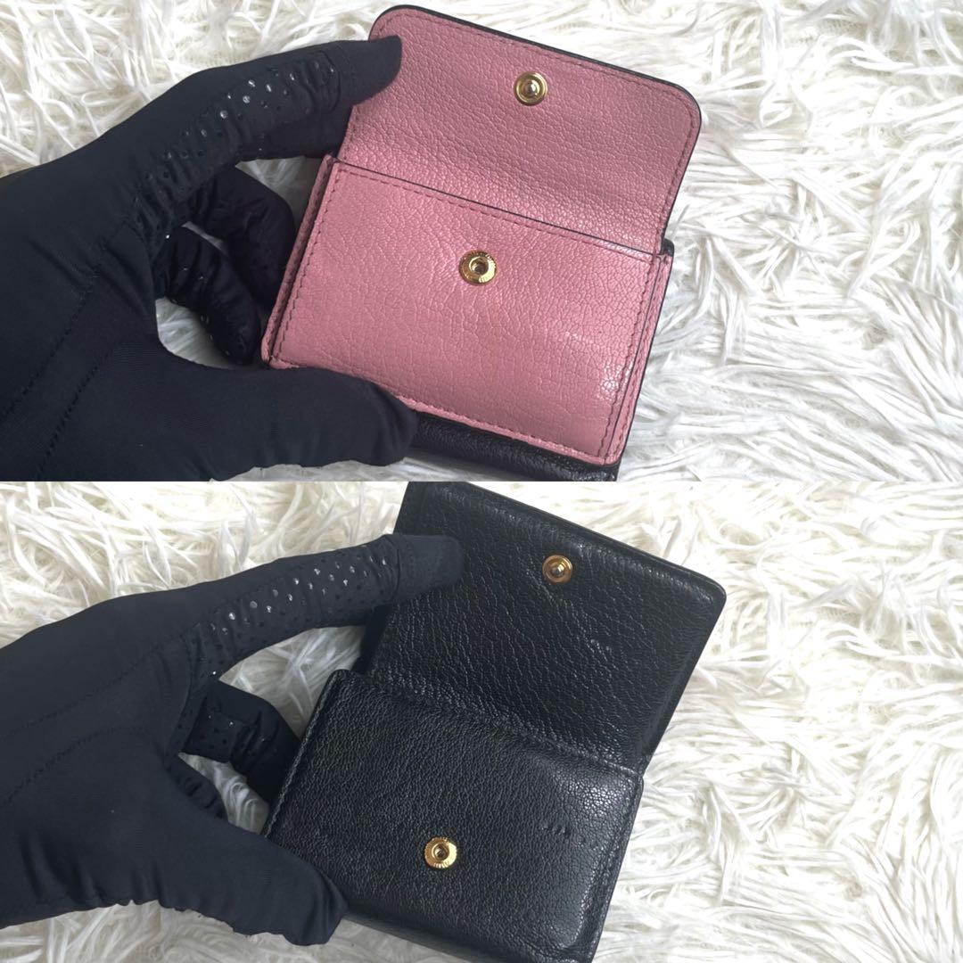極希少品 入手困難 / miu miu ミュウミュウ マドラスバイカラー 極希少品 入手困難 / miu miu ミュウミュウ マドラスバイカラー