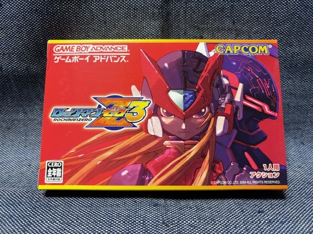 GBA☆ロックマンゼロ3☆ゲームボーイアドバンス・小難有・新品・未開封品・即決有_画像1