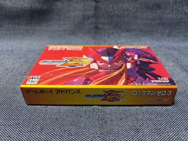 GBA☆ロックマンゼロ3☆ゲームボーイアドバンス・小難有・新品・未開封品・即決有_画像4