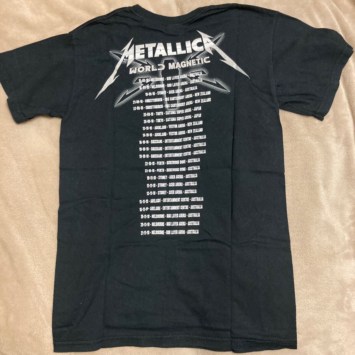 メタリカTシャツ Sサイズ 来日公演で購入【送料込】バンドTシャツ ロックTシャツ HM/HR METALLICA_画像3