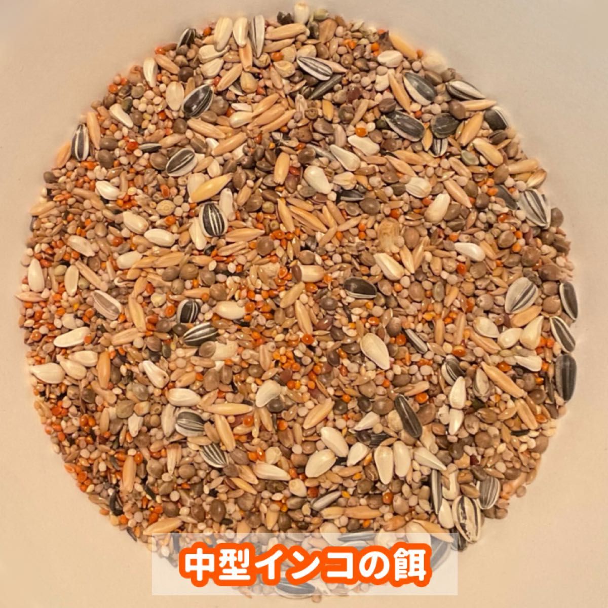 【4番人気商品】贅沢配合 中型インコの餌  800ｇ