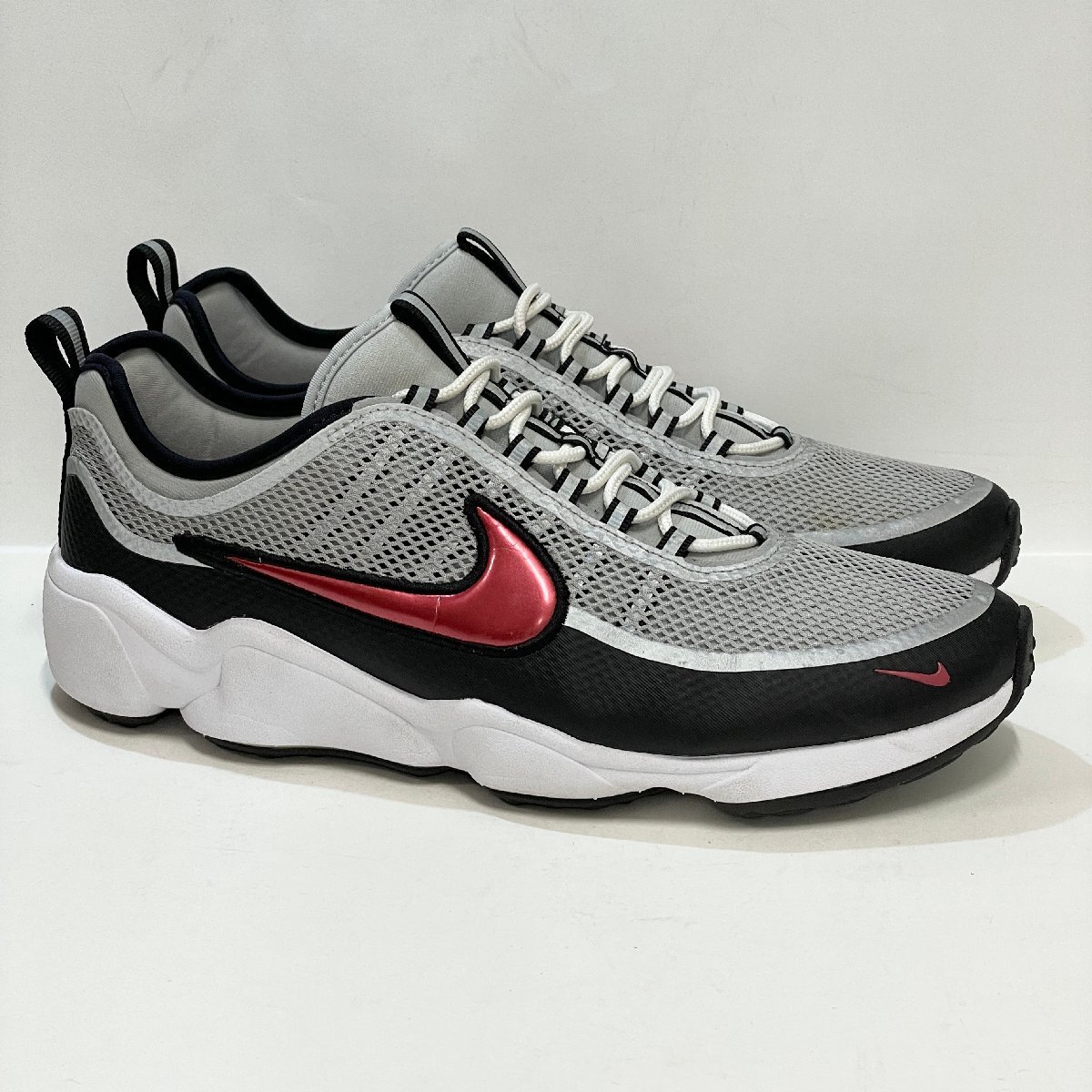 29cm NIKE AIR ZOOM SPIRIDON ULTRA 876267-001 ナイキ エア ズーム スピリドン ウルトラ メタリックシルバー メンズ スニーカー YB 107058の画像1