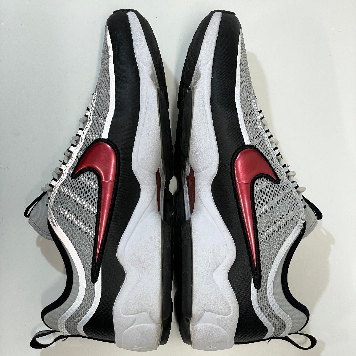 29cm NIKE AIR ZOOM SPIRIDON ULTRA 876267-001 ナイキ エア ズーム スピリドン ウルトラ メタリックシルバー メンズ スニーカー YB 107058の画像4