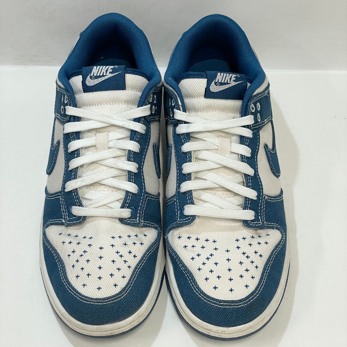 27cm NIKE DUNK LOW RETRO SE DV0834-101 ナイキ ダンク ロー レトロ SE インダストリアルブルー メンズ スニーカー VF H107310_画像2