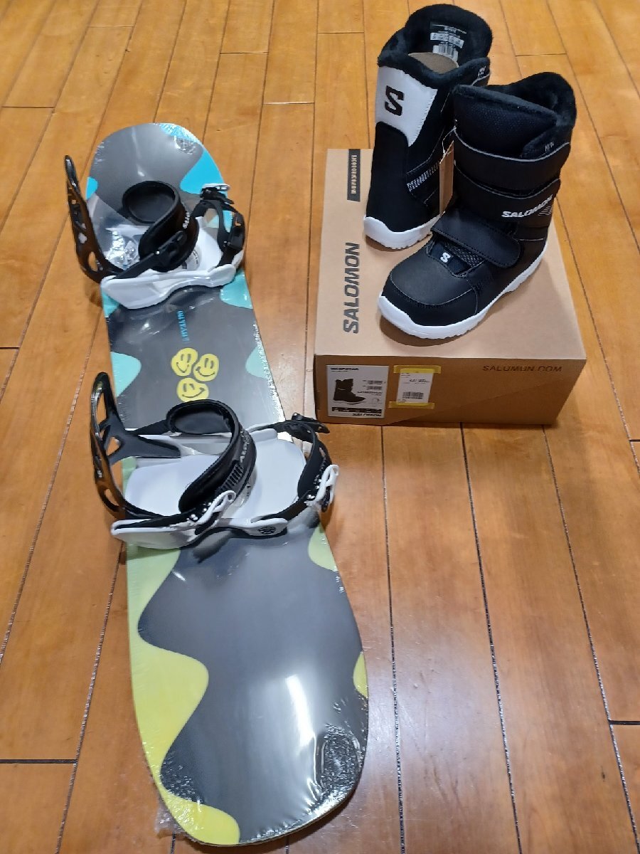 早い者勝ち!新品と中古 サロモンキッズスーボード3点セット 早い者勝ち!新品と中古 サロモンキッズスーボード3点セット
