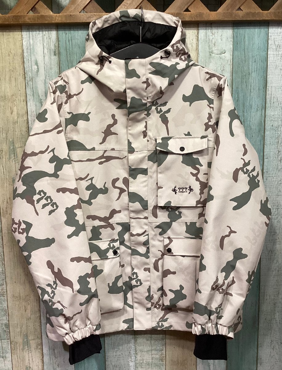 新品未使用 23-24 NOMADIK 777 SNOWWEAR JKT CAMO XXLサイズ_画像1