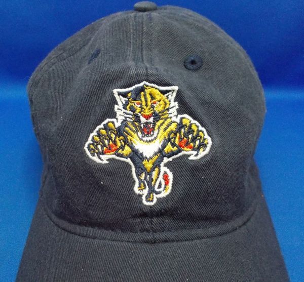 Reebok フロリダ・パンサーズ キャップ NHL ナショナルホッケーリーグ 当時物 帽子 アイスホッケー リーボック Florida Panthers_画像3